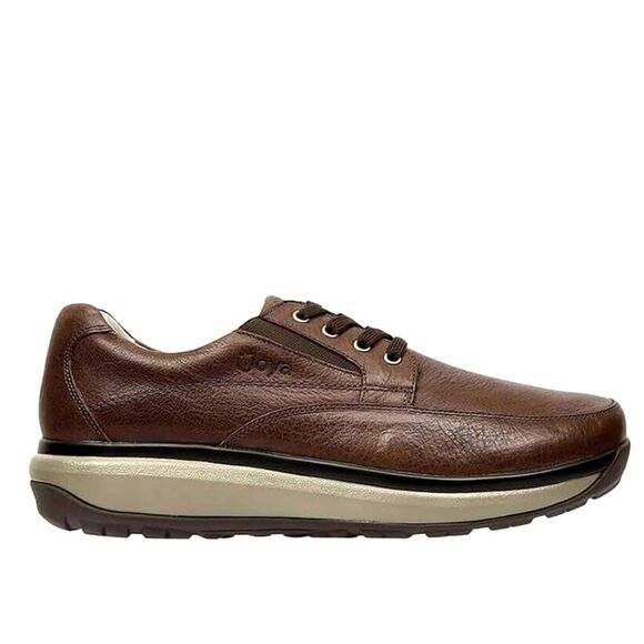 Joya Cruiser II Brown Leather Lace-Up Casual Comfort Sneakers US 10